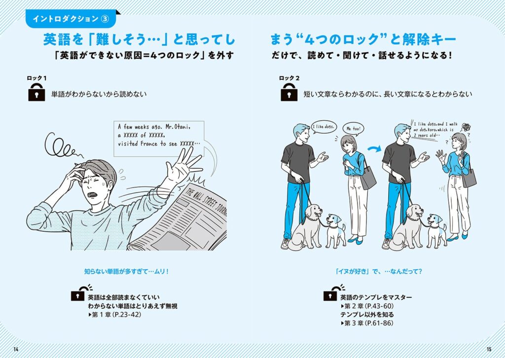 英文の「骨格」と「5つのテンプレ」で暗記に頼らない英語学習法を解説する書籍が発売
