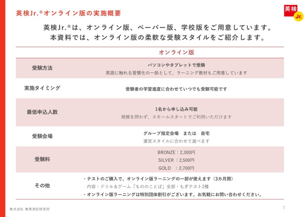 英検Jr.オンライン版の導入支援サイト公開 教育現場の成果可視化を一元サポート